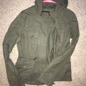 Army green jacket
